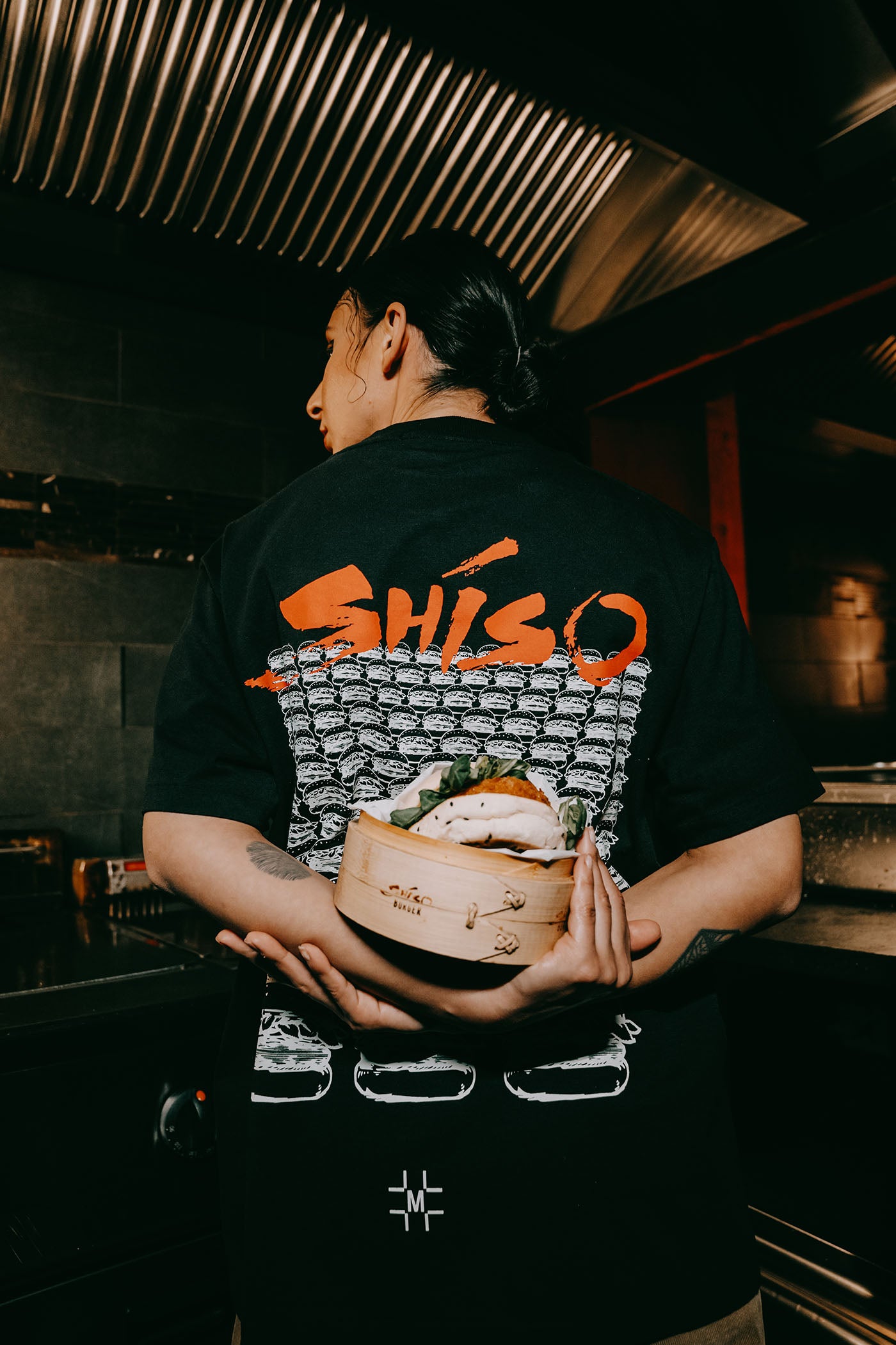 Millinsky x Shiso Burger T-Shirt Black
