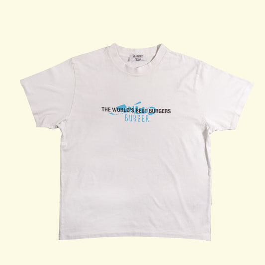 Millinsky x Shiso Burger T-Shirt Off White