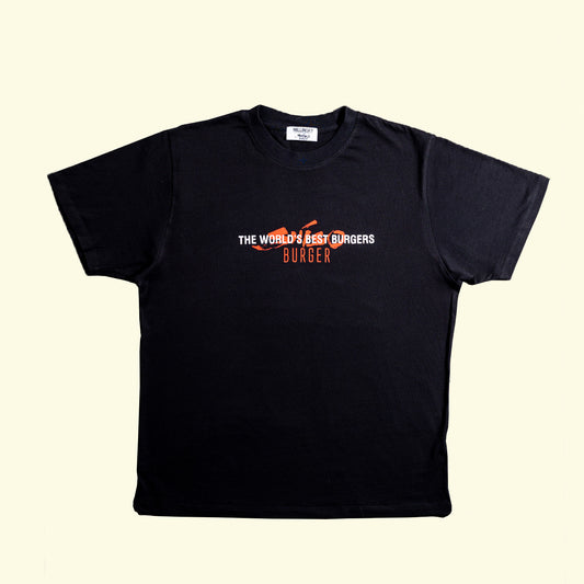 Millinsky x Shiso Burger T-Shirt Black